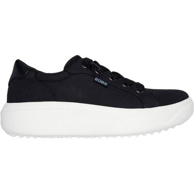 Skechers - "Popupsmax" Sneaker für Damen, Canvas, Plattform-Absatz (Schwarz) Schwarz EU 38 / UK 5 Skechers - "Popupsmax" Sneaker für Damen, Canvas, Plattform-Absatz (Schwarz) Schwarz EU 38 / UK 5