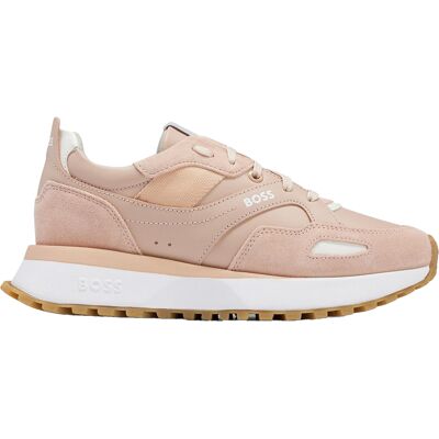 Boss - Sneaker für Damen, Leder (Hellbeige) Beige EU 39/UK 6 Boss - Sneaker für Damen, Leder (Hellbeige) Beige EU 39/UK 6