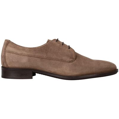 Boss - "Colby" Schnürschuhe für Herren, Leder (Mittelbeige) Orange EU 40,5 / UK 7 Boss - "Colby" Schnürschuhe für Herren, Leder (Mittelbeige) Orange EU 40,5 / UK 7