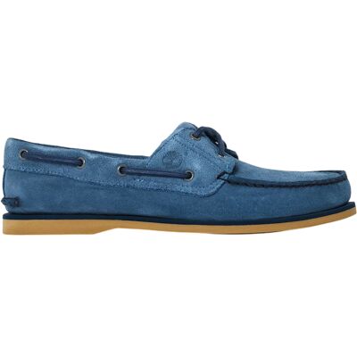 Timberland - "Classic" Strukturiert Bootsschuhe für Herren, Wildleder, Zum Schnüren (Mittelblau) Mittelblau EU 40 / UK 6,5 Timberland - "Classic" Strukturiert Bootsschuhe für Herren, Wildleder, Zum Schnüren (Mittelblau) Mittelblau EU 40 / UK 6,5