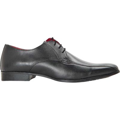 Lambretta - Schnürschuhe für Herren, Leder (Schwarz) Schwarz EU 39/UK 6 Lambretta - Schnürschuhe für Herren, Leder (Schwarz) Schwarz EU 39/UK 6
