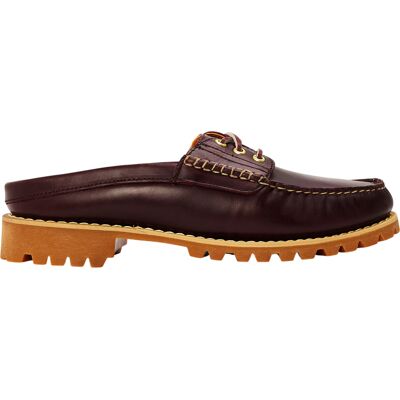 Timberland - "Vibram" Mules für Herren, Leder, Mokassin-Spitze (Burgunderrot) Burgund EU 40,5 / UK 7 Timberland - "Vibram" Mules für Herren, Leder, Mokassin-Spitze (Burgunderrot) Burgund EU 40,5 / UK 7