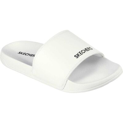Skechers - "Sidelines 2" Badesandale für Herren (Weiß/Schwarz) Weiß EU 39/UK 6 Skechers - "Sidelines 2" Badesandale für Herren (Weiß/Schwarz) Weiß EU 39/UK 6