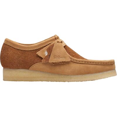Clarks Originals - "Wallabee" Bootsschuhe für Herren, Wildleder (Hellbraun) Bräunen EU 44 / UK 9.5 Clarks Originals - "Wallabee" Bootsschuhe für Herren, Wildleder (Hellbraun) Bräunen EU 44 / UK 9.5