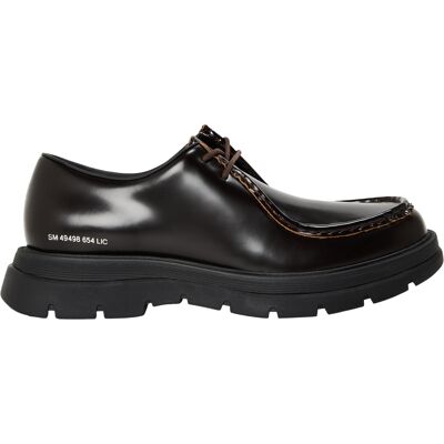 Steve Madden - "Reice" Mules für Herren, Leder, Rückenfrei, Flach (Braun) Braun EU 40,5 / UK 7 Steve Madden - "Reice" Mules für Herren, Leder, Rückenfrei, Flach (Braun) Braun EU 40,5 / UK 7