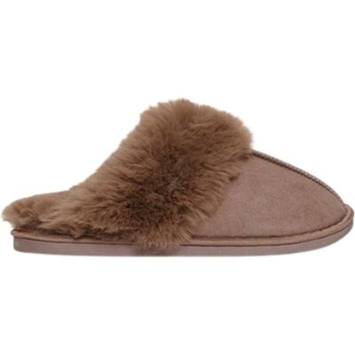 Threadbare - "Solace" Pantoffeln für Damen, Wildleder (Nerz) Nerz EU 36 / UK 3 Threadbare - "Solace" Pantoffeln für Damen, Wildleder (Nerz) Nerz EU 36 / UK 3