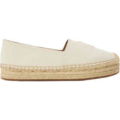 Boss - Espadrillen für Damen, Leder, Flach (Hellbeige) Beige EU 39/UK 6 Boss - Espadrillen für Damen, Leder, Flach (Hellbeige) Beige EU 39/UK 6