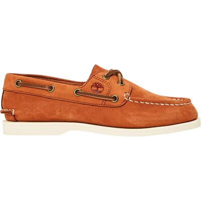 Timberland - "Classic" Bootsschuhe für Herren, Nubukleder, Mokassin-Spitze, Flach (Rostfarben) Rost EU 36,5 / UK 3,5 Timberland - "Classic" Bootsschuhe für Herren, Nubukleder, Mokassin-Spitze, Flach (Rostfarben) Rost EU 36,5 / UK 3,5