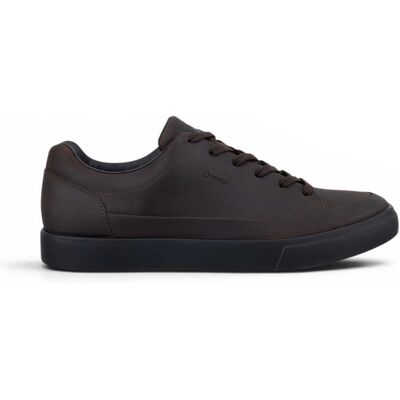 Ecco Herren braune Leder wasserdichte Sneakerschuhe – Soft 10 Dunkelbraun EU45 Ecco Herren braune Leder wasserdichte Sneakerschuhe – Soft 10 Dunkelbraun EU45