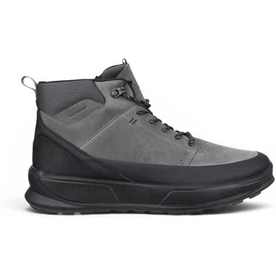 Ecco Herren wasserdichte schwarze graue Leder-Outdoor-Wanderstiefel – Byway 2.0 Grau EU44 Ecco Herren wasserdichte schwarze graue Leder-Outdoor-Wanderstiefel – Byway 2.0 Grau EU44