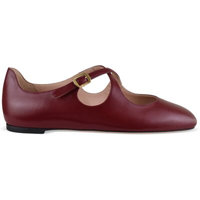Bally BALLYRINA Ballerinas Bordeaux Bordeaux Burgund US 39 Bally BALLYRINA Ballerinas Bordeaux Bordeaux Burgund US 39