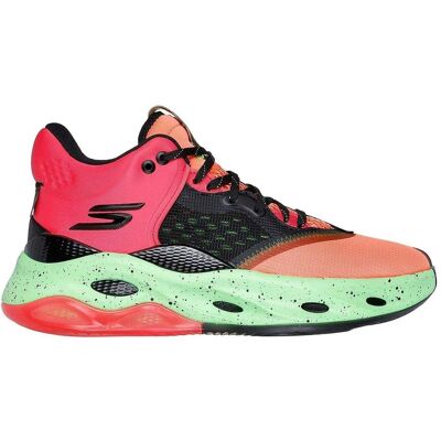 Skechers - Skater-Schuhe für Herren, Netzmaterial (Orange/Grün) Orange EU 40 / UK 6,5 Skechers - Skater-Schuhe für Herren, Netzmaterial (Orange/Grün) Orange EU 40 / UK 6,5
