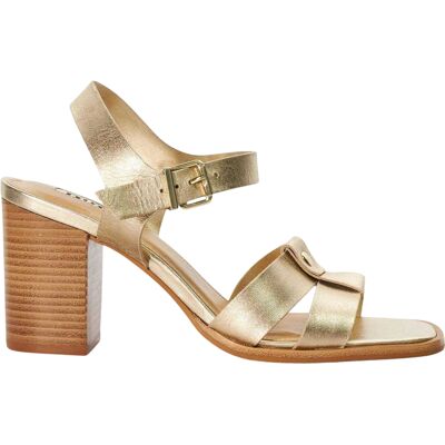 Dune London - "Jessia" Sandalen für Damen, Leder (Gold) Gold EU 38 / UK 5 Dune London - "Jessia" Sandalen für Damen, Leder (Gold) Gold EU 38 / UK 5
