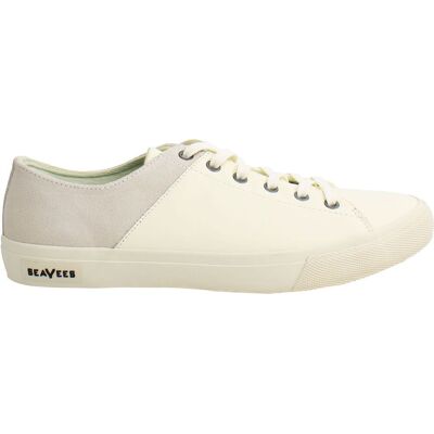Seavees Monterey Herren Weiße Plimsolls Weiß EU 43 / UK 9 Seavees Monterey Herren Weiße Plimsolls Weiß EU 43 / UK 9