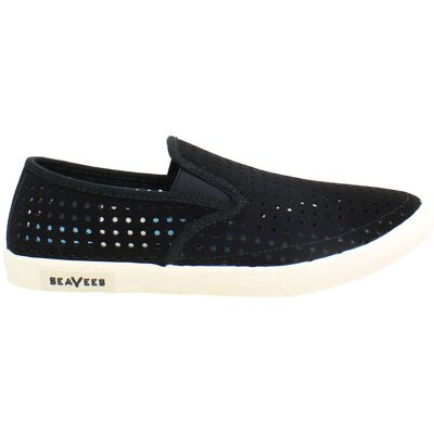 Seavees Baja Portal Damen Plimsolls Schwarz Schwarz EU 39/UK 6 Seavees Baja Portal Damen Plimsolls Schwarz Schwarz EU 39/UK 6