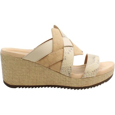 Vionic Tara Schlange Damen Braune Wedges Braun EU 40,5 / UK 7 Vionic Tara Schlange Damen Braune Wedges Braun EU 40,5 / UK 7
