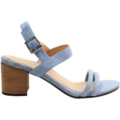 Vionic Paula Prägung Damen Blau Absatzsandalen Blau EU 37 / UK 4 Vionic Paula Prägung Damen Blau Absatzsandalen Blau EU 37 / UK 4