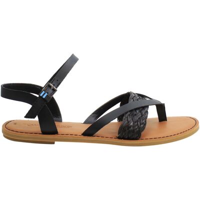 Toms Lexie Damen schwarze Sandalen Schwarz EU 40 / UK 6,5 Toms Lexie Damen schwarze Sandalen Schwarz EU 40 / UK 6,5