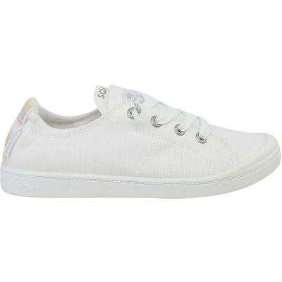Roxy Bayshore Plus Damen Weiße Sneakers Weiß EU 37,5 / UK 4,5 Roxy Bayshore Plus Damen Weiße Sneakers Weiß EU 37,5 / UK 4,5