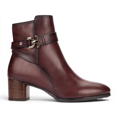 Pikolinos Damen rote Lederstiefel mit Fußabsatz – Calafat Rot US 39 Pikolinos Damen rote Lederstiefel mit Fußabsatz – Calafat Rot US 39