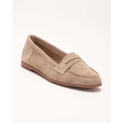 Forever & Always Dorothy Leder Loafer Beige EU 38 Forever & Always Dorothy Leder Loafer Beige EU 38