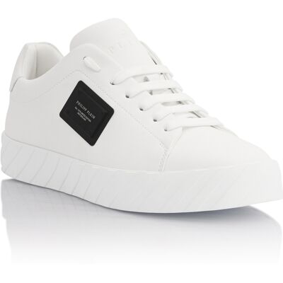 Philipp Plein Lo-Top Turnschuhe Placca Weiß EU 38 Philipp Plein Lo-Top Turnschuhe Placca Weiß EU 38