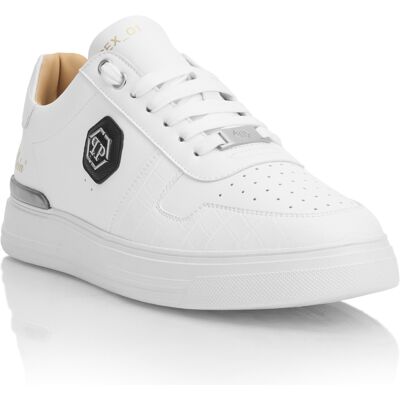 Philipp Plein Lo-Top Turnschuhe Cocco Weiß EU 38 Philipp Plein Lo-Top Turnschuhe Cocco Weiß EU 38