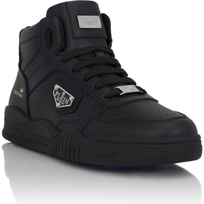 Philipp Plein Mid-Top Turnschuhe Street Schwarz US 39 Philipp Plein Mid-Top Turnschuhe Street Schwarz US 39