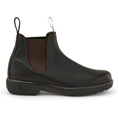 Rossi Boots Rossi 303 Endura Chelsea-Stiefel aus braunem Leder Braun EU 37,5 / UK 4,5 Rossi Boots Rossi 303 Endura Chelsea-Stiefel aus braunem Leder Braun EU 37,5 / UK 4,5