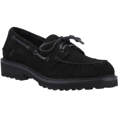 Hush Puppies Geri Wildleder Damen Schwarz Slipper Schwarz EU 37 / UK 4 Hush Puppies Geri Wildleder Damen Schwarz Slipper Schwarz EU 37 / UK 4