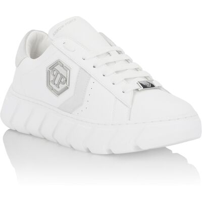 Philipp Plein Lo-Top Turnschuhe Hexagon Weiß EU45 Philipp Plein Lo-Top Turnschuhe Hexagon Weiß EU45
