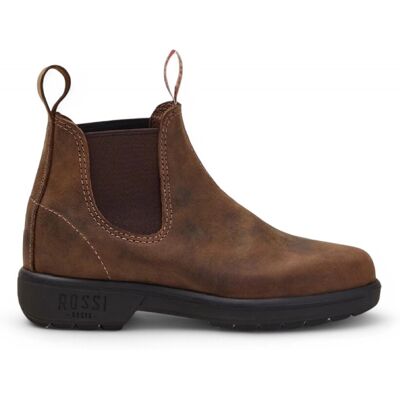 Rossi Boots Rossi 303 Endura Chelsea-Stiefel aus hellbraunem Leder Bräunen EU 42,5 / UK 8,5 Rossi Boots Rossi 303 Endura Chelsea-Stiefel aus hellbraunem Leder Bräunen EU 42,5 / UK 8,5