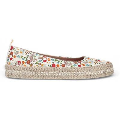 Blowfish Malibu Damen Floral White Ballet Flats Ballerina Freizeitschuhe – Benita Weiß US 39 Blowfish Malibu Damen Floral White Ballet Flats Ballerina Freizeitschuhe – Benita Weiß US 39