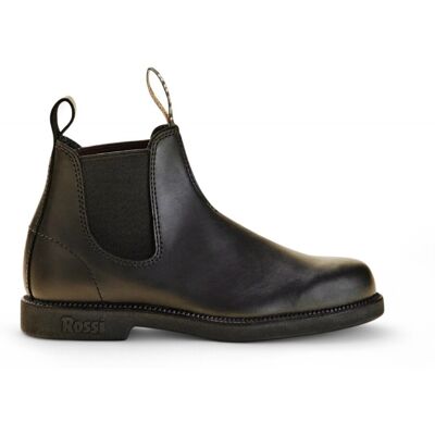 Rossi Boots Rossi 607 Booma Chelsea-Stiefel aus schwarzem Leder Schwarz EU 42,5 / UK 8,5 Rossi Boots Rossi 607 Booma Chelsea-Stiefel aus schwarzem Leder Schwarz EU 42,5 / UK 8,5