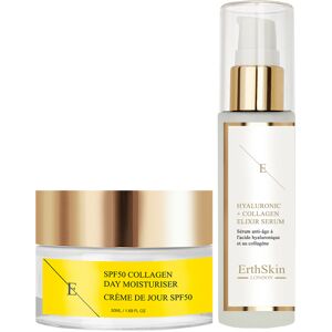 Erth Skin London SPF 50 Kollagen Tagcreme 50ml + Hydroacid & Collagen Serum - 60ml Erth Skin London SPF 50 Kollagen Tagcreme 50ml + Hydroacid & Collagen Serum - 60ml