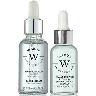 Warda Luxus Hautpflege Unisex Feuchtigkeitsbooster Hyaluronsäure Augenserum Warda Luxus Hautpflege Unisex Feuchtigkeitsbooster Hyaluronsäure Augenserum