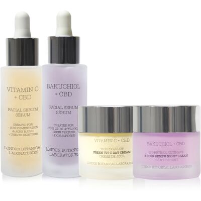 London Botanical Laboratories Bakuchiol Serum Vitamin C Tages- und Nachtcreme - Serum- und Creme-Set London Botanical Laboratories Bakuchiol Serum Vitamin C Tages- und Nachtcreme - Serum- und Creme-Set
