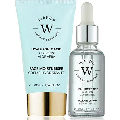 Warda Luxus Hautpflege Unisex Feuchtigkeitsboost Hyaluronsäure - Feuchtigkeitscreme & Serum Warda Luxus Hautpflege Unisex Feuchtigkeitsboost Hyaluronsäure - Feuchtigkeitscreme & Serum