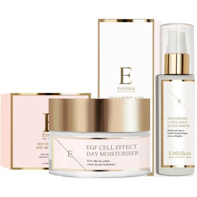 Erth Skin London EGF Zelleffekt Tagescreme - Feuchtigkeitscreme & Serum Erth Skin London EGF Zelleffekt Tagescreme - Feuchtigkeitscreme & Serum