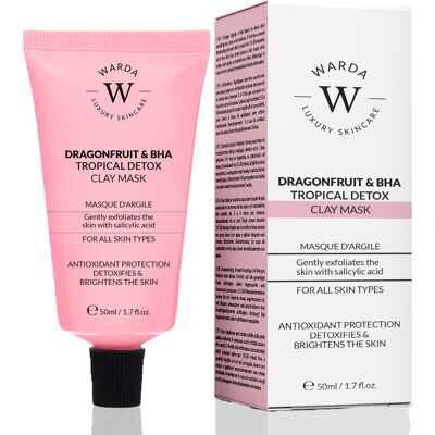 Warda Luxury skincare Drachenfrucht & Bha Tropische Detox-Tonmaske Einheitsgröße Warda Luxury skincare Drachenfrucht & Bha Tropische Detox-Tonmaske Einheitsgröße