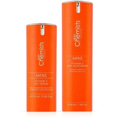 skinChemists Anti-Aging Vitamin-C-Aufhellungs-Duo-Set für Männer Einheitsgröße skinChemists Anti-Aging Vitamin-C-Aufhellungs-Duo-Set für Männer Einheitsgröße