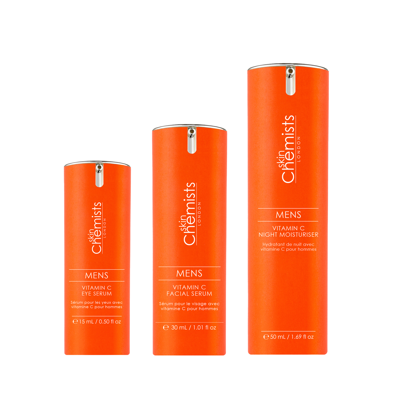 skinChemists Vitamin-C-Trio-Anti-Aging-Hautpflegeset für Männer Einheitsgröße skinChemists Vitamin-C-Trio-Anti-Aging-Hautpflegeset für Männer Einheitsgröße