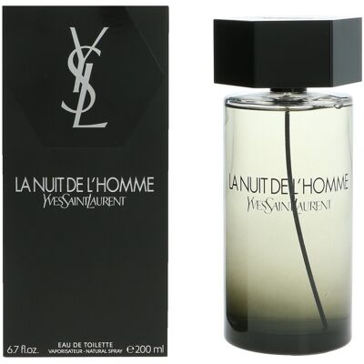 Yves Saint Laurent La Nuit De L'Homme Eau De Toilette - 200ml - Herren Yves Saint Laurent La Nuit De L'Homme Eau De Toilette - 200ml - Herren