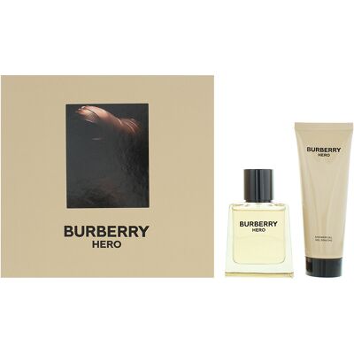 Burberry Hero für Männer Eau de Toilette 50ml + Duschgel 75ml Geschenkset für ihn Einheitsgröße Burberry Hero für Männer Eau de Toilette 50ml + Duschgel 75ml Geschenkset für ihn Einheitsgröße