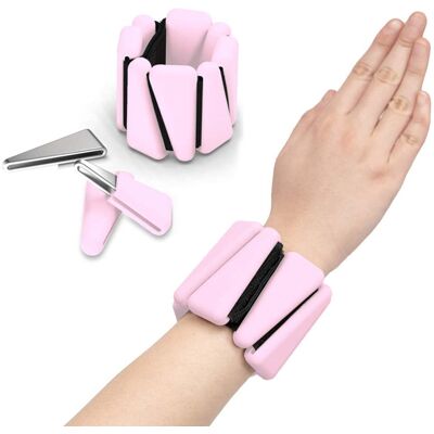 Onamaste Handgelenk- & Knöchelgewichte (2 x 500 g, Premium-Silikon) Rosa Einheitsgröße Onamaste Handgelenk- & Knöchelgewichte (2 x 500 g, Premium-Silikon) Rosa Einheitsgröße