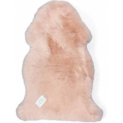 Infinity Leather Echter rosa Schaffell-Teppich aus natürlicher, seidig weicher, flauschiger Echtwolle Rosa Einheitsgröße Infinity Leather Echter rosa Schaffell-Teppich aus natürlicher, seidig weicher, flauschiger Echtwolle Rosa Einheitsgröße