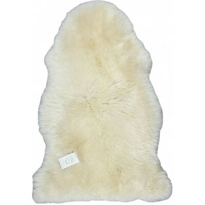 Infinity Leather Echter cremefarbener Leinen-Schaffell-Teppich, natürlich, seidig, weich und flauschig, echte Wolle Beige Einheitsgröße Infinity Leather Echter cremefarbener Leinen-Schaffell-Teppich, natürlich, seidig, weich und flauschig, echte Wolle Beige Einheitsgröße