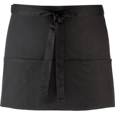 Premier Damen Schwarze 3-Taschen Schürze - Schürze Premier Damen Schwarze 3-Taschen Schürze - Schürze
