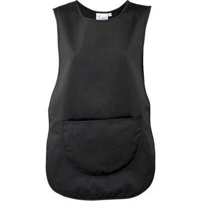 Premier Damen/Berufsbekleidung Tasche Tabard - Schwarz - M Premier Damen/Berufsbekleidung Tasche Tabard - Schwarz - M