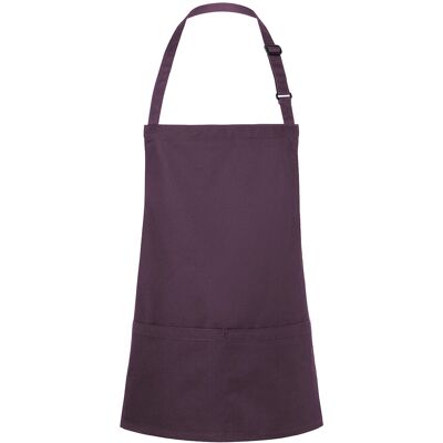 Karlowsky - Damen Latzschürze, Kurz (Aubergine) Lila Einheitsgröße Karlowsky - Damen Latzschürze, Kurz (Aubergine) Lila Einheitsgröße